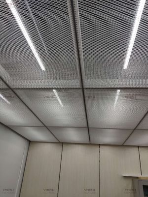 Lembar logam yang diperluas dari stainless steel atau aluminium untuk mesh dekoratif