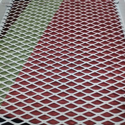 Lubang Kecil Aluminium Kawat Logam Diperluas 4x8 Kaki