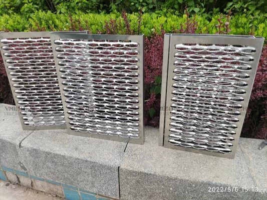 Diamond Hole Floor Grating Grip Strut Grating Aluminium 3003 Metal