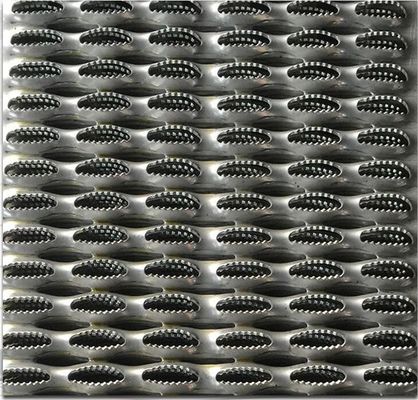 Anti Slip 5 Diamond Walkway Steel Safety Grating Stair Treads Bukti Korosi