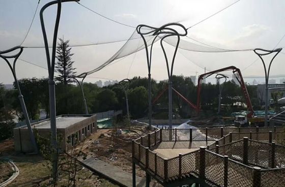 Rope Steel Wire Mesh 304/316 untuk Zoo Enclosures