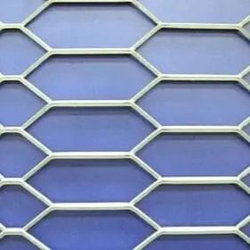 Hot Dip Galvanized Expanded Metal Mesh 4x8 Feet Gothic