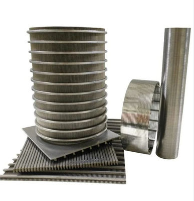 Hidup panjang Wire Screen Wedge Ss 304 Flat