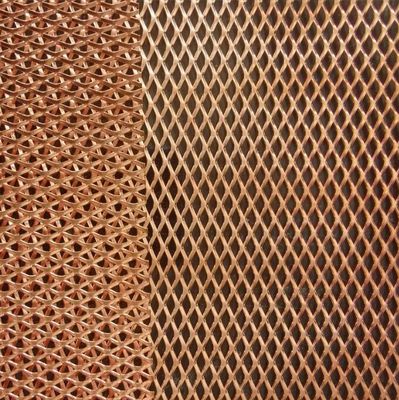 Anti Korosi Kuningan / Cooper Diekspansi Metal Mesh Untuk Perisai Elektromagnetik