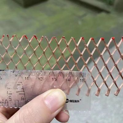 Perlindungan Petir Lampu Metal Mesh Murah Tembaga Micro Hole Berlian