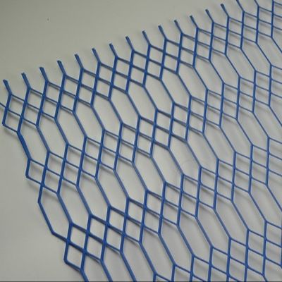 Gaya Gothic Powder Coated Expanded Metal Mesh Untuk Dekorasi