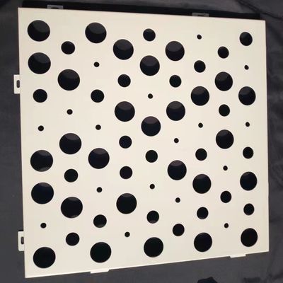 1.2*2.4m Aluminium Perforated Metal Panel Untuk Dekorasi