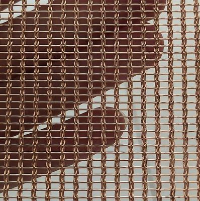 Wire Mesh Logam Arsitektur Dekoratif untuk Perlindungan Jatuh yang Efektif