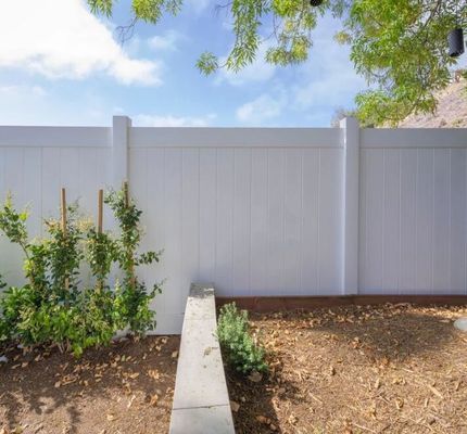High Grade 6*8ft Size Low Maintenance Pvc Privacy Fence