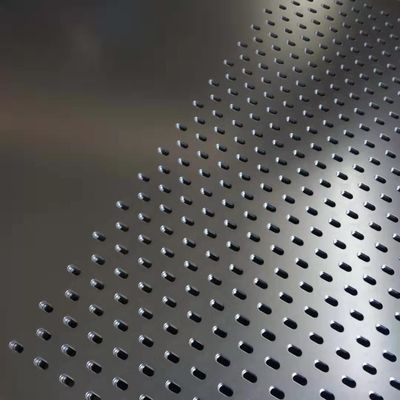 Lembar perforasi aluminium stainless steel yang dilapisi bubuk untuk fasad arsitektur