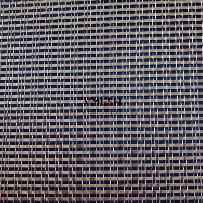 Panel logam Arsitektur Partisi Dekorasi Plain Weave Dekorasi Cantik