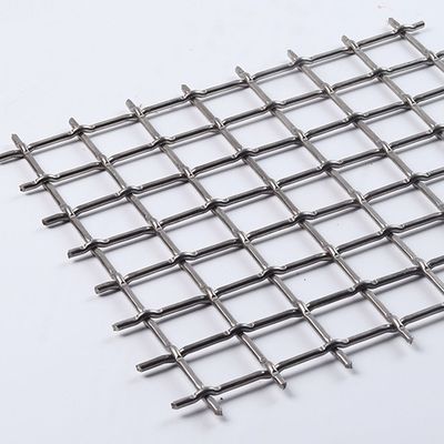 Stainless steel crumped tenunan kawat jala untuk dekorasi hotel