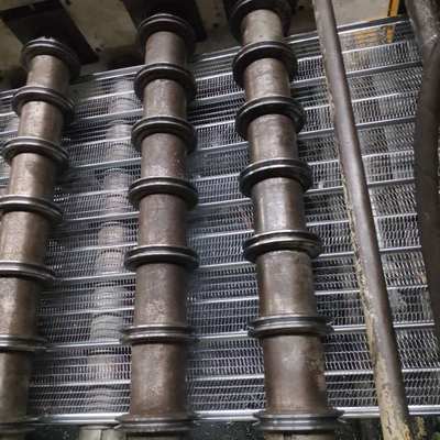 Bahan Bangunan Metal Mesh Struktural Tetap di Tempat Sistem Pengeboran