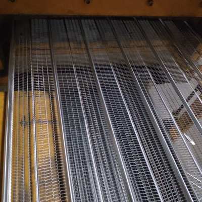Mudah memasang bekisting permanen Lath Berlian Mesh untuk panel dinding
