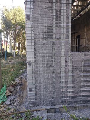 Bekisting Rib Lath Galvanis untuk Pengecoran Semen 1.1m x 3m