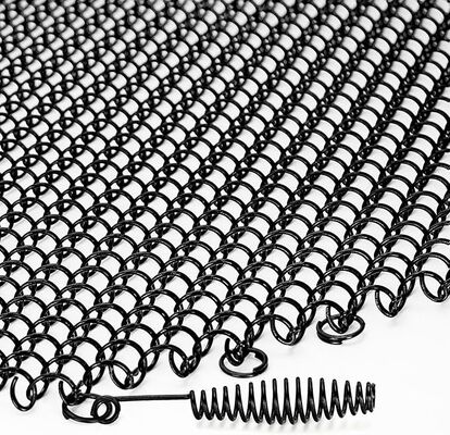 Tirai Jaring Anyaman Rantai Stainless Steel Berwarna Lebar 24 inci Tirai Jaring Perapian