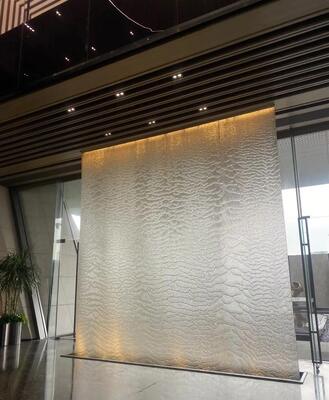 Gorden Rantai Tautan Stainless Steel 304 Ramah Lingkungan Untuk Fitur Air Tirai Hujan Luar Ruangan