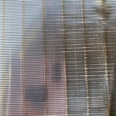 Layar Wire Mesh Baji Stainless Steel 304 Jaring Filter Johnson Berbentuk V