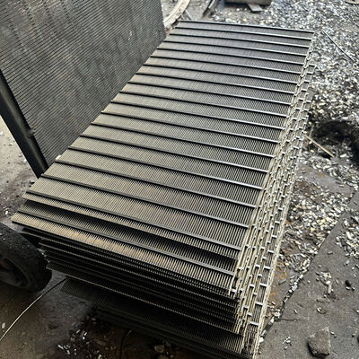 Flat Sheet Desain Stainless Steel Wedge Wire Mesh Untuk Filter Screen