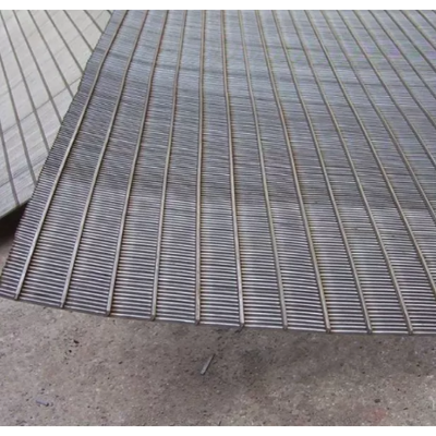 Panel Kawat Baji Datar Stainless Steel Slot 0,3mm Untuk Industri Pertambangan Dan Agregat