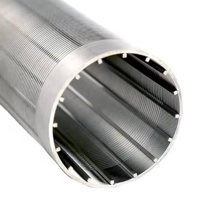 Layar Slot Filter Kawat Baji Johnson Sieve Mesh Baja Tahan Karat Tugas Berat