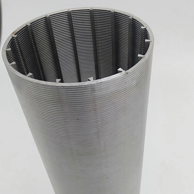 Layar Johnson Kawat Baji Stainless Steel Kustom Untuk Layar Filtrasi Gas Minyak