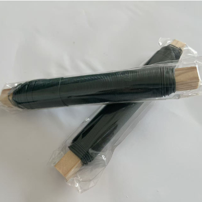 20 Gauge Kawat Bunga Mudah Dipotong dan Dibengkokkan Dilapisi Warna Dicat Panggang