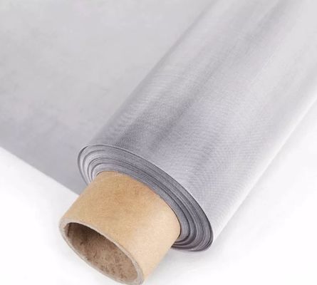Tanah dengan kepadatan tinggi 300 500 Mesh Roll Wire Mesh stainless steel