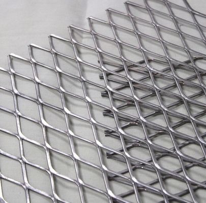 Jalan Tugas Berat Hot Dip Galvanized Expanded Grating Anti Slip