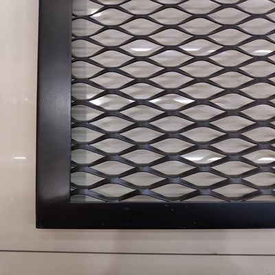 Desain Interior Dekoratif Panel Mesh Logam Terluas Paduan Aluminium Ringan