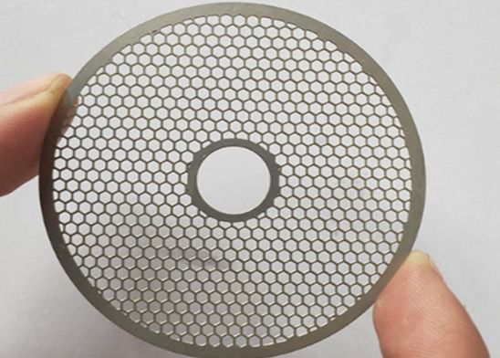Elektronik Presisi Lubang Logam Berlubang Ultra Halus 0.04mm