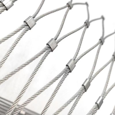 Wire Rope Mesh 1mm-3mm yang tahan lama
