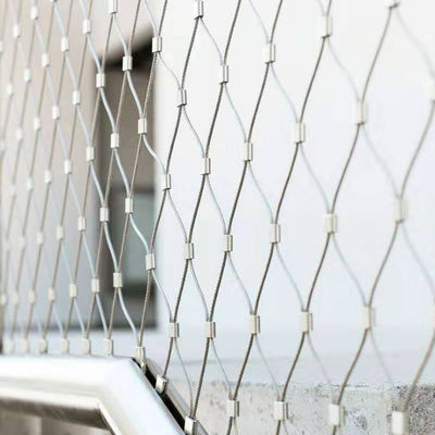 Korosi tahan stainless steel kabel jaring untuk Marinir