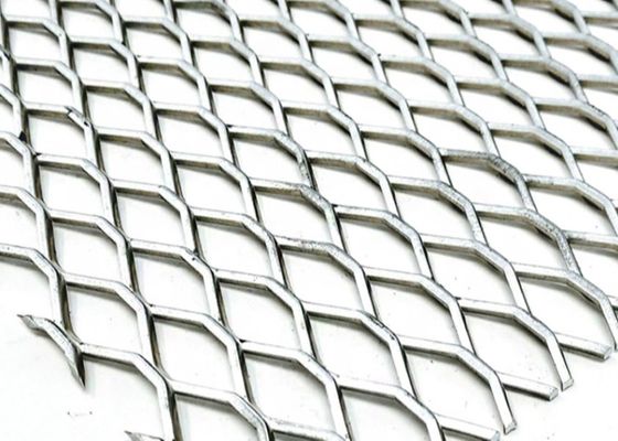 Walkway Steps Galvanized Expanded Metal 4x8 Sheet 4.5mm 5.0mm Untuk Lantai Trailer