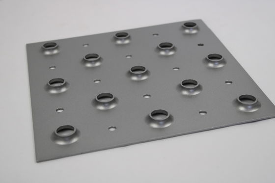 4.0mm Mengangkat Grip Strut Plank Grating Round Hole Floor Safety Slip Resistant