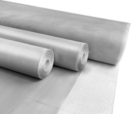Weave 300 500 635 Mesh Stainless Steel Wire Mesh Rolls Kepadatan Tinggi