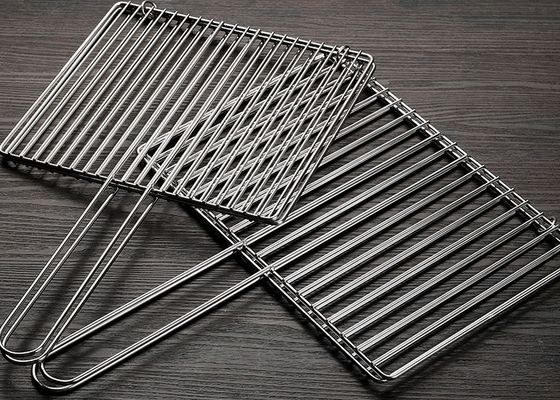 SGS CE Barbecue Grill Wire Mesh Net 230mm 240mm Tahan Debu Mudah Dibersihkan