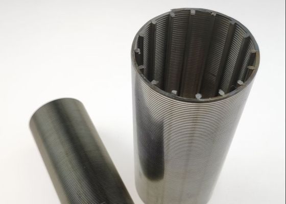 Elemen Filter Layar Kawat Johnson Wedge Dia Pengolahan Air Debu 1200mm