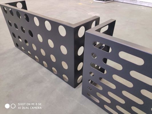 Anodizing Perforated Metal Sheet Stainless Steel Aluminium Alloy Round Hole