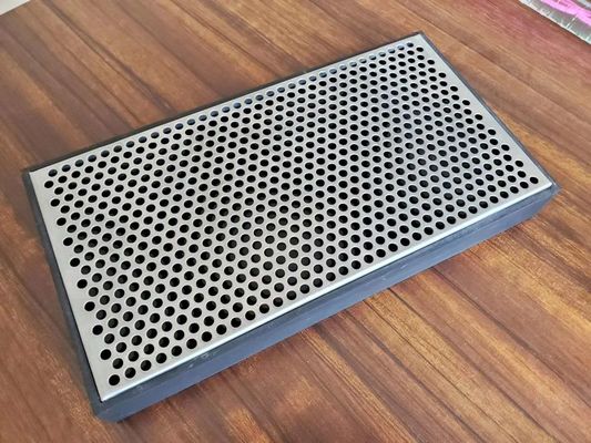 Customized Powder Coating Hexagonal Perforated Sheet Aluminium Metal Panel