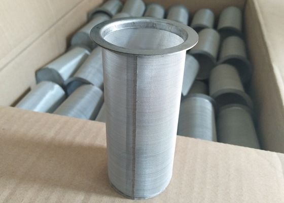 Silinder Polos Twill SS Filter Mesh 5 Micron Stainless Steel Mesh Filter