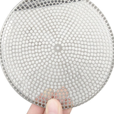 Lubang Kecil Disesuaikan 2.03mm Perforated Metal Mesh Diperluas Untuk Speaker Grill