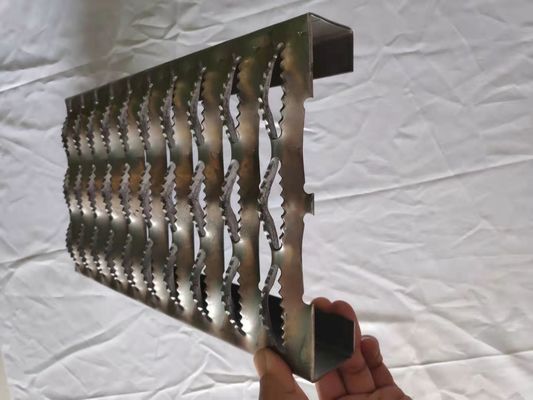 Industrial Mezzanines Diamond Safety Grating Aluminium Metal Stair Tapak Anti Skid