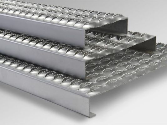 Stainless 3mm Round Hole Grip Strut Safety Grating Roof Walkway Steel