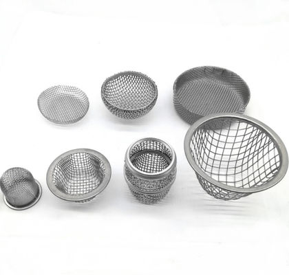 Round Hookah Bowl 0.15mm Wire Mesh Filter Untuk Pipa Merokok
